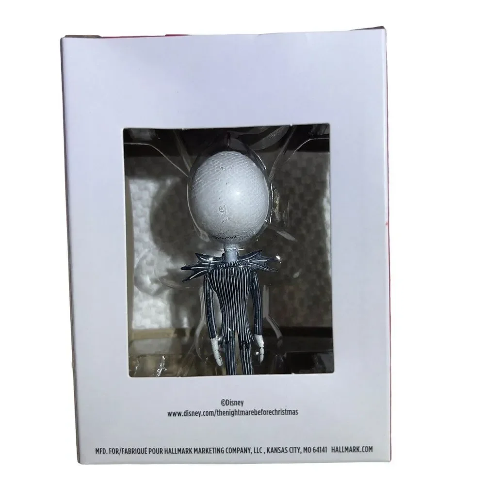 Hallmark‎ 2021 Nightmare Before Christmas Jack Skellington 3.5” Tree Ornament
